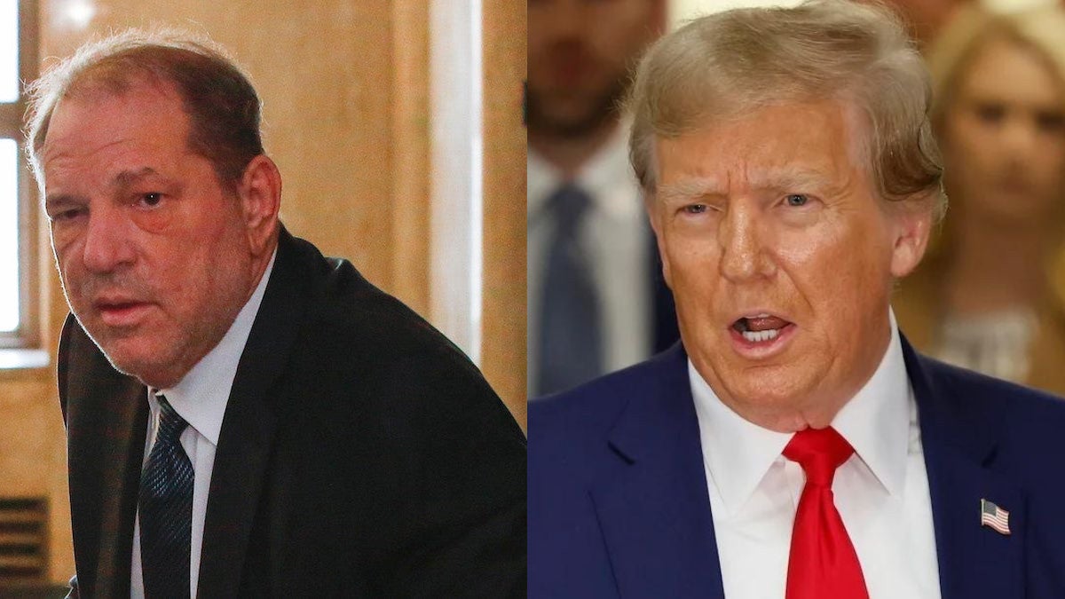 Donald Trump se dit « étonné que Harvey Weinstein ait été schlongé » par les démocrates | Vidéo