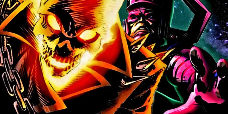 Galactus vs Ghost Rider règle enfin le visage cosmique ultime de Marvel