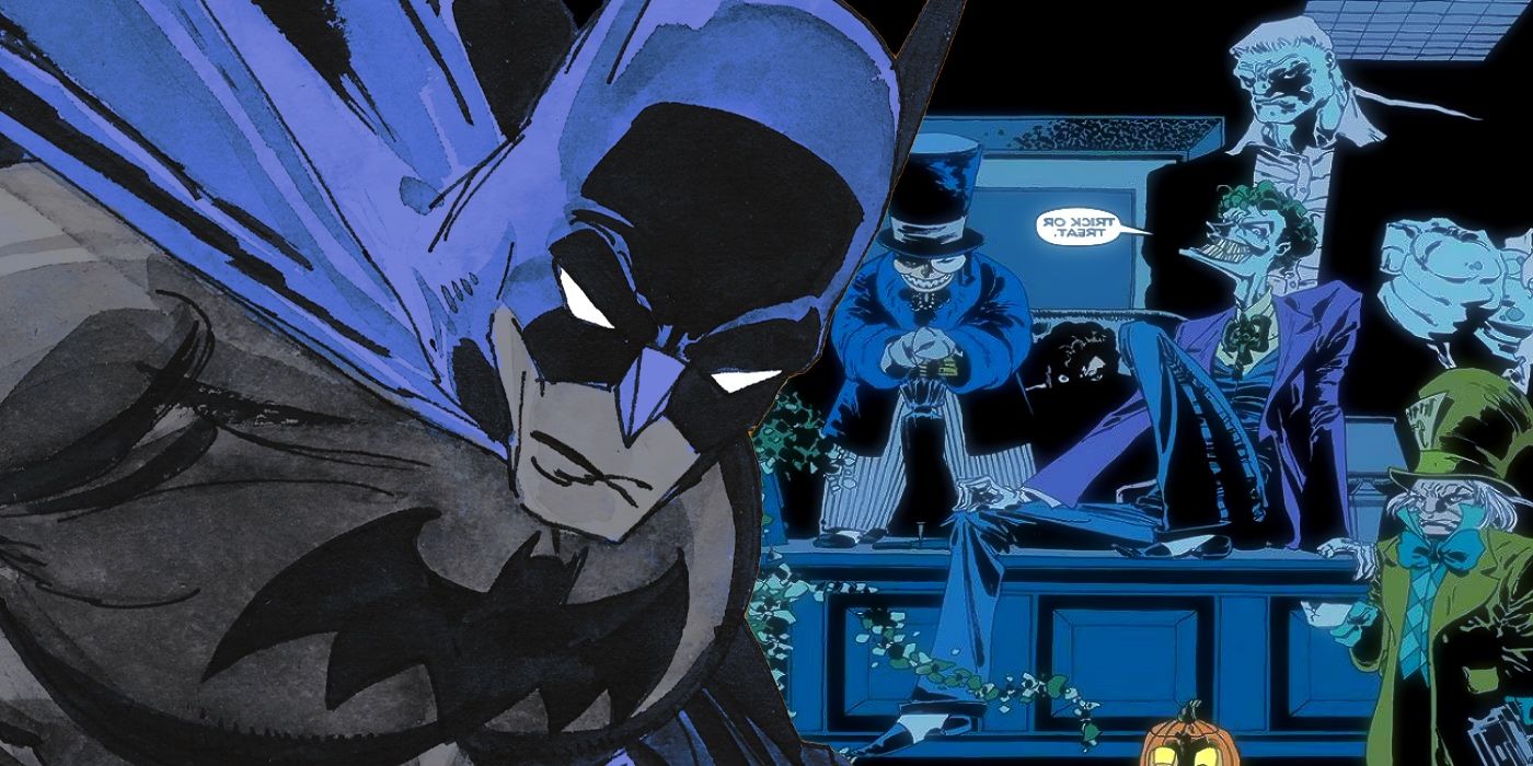 Je pense que la nouvelle suite de Batman de Long Halloween renverse l'histoire...