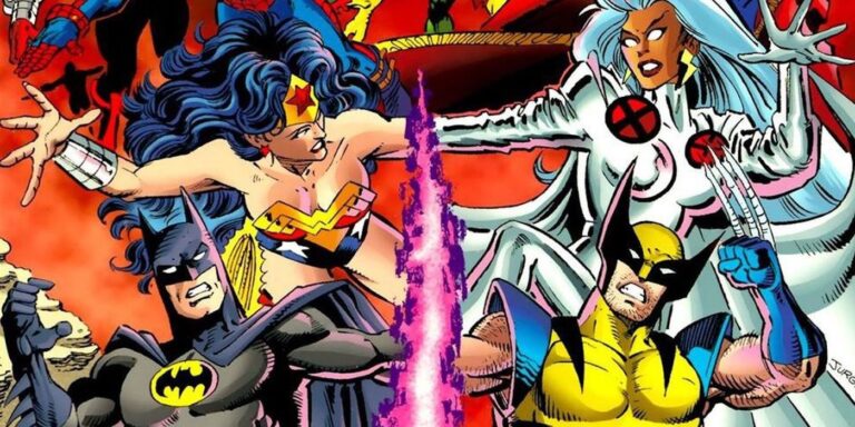 L'énorme bataille entre les héros Marvel et DC lance une nouvelle collection de TOUS…