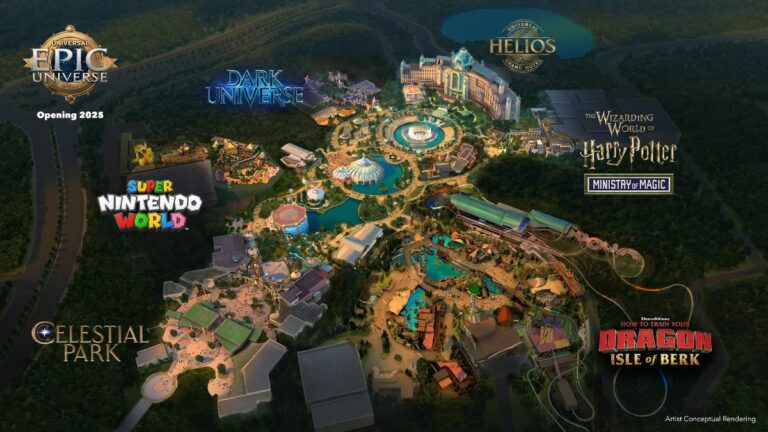 Le nouveau parc Epic Universe d'Universal fixe sa date d'ouverture en mai 2025