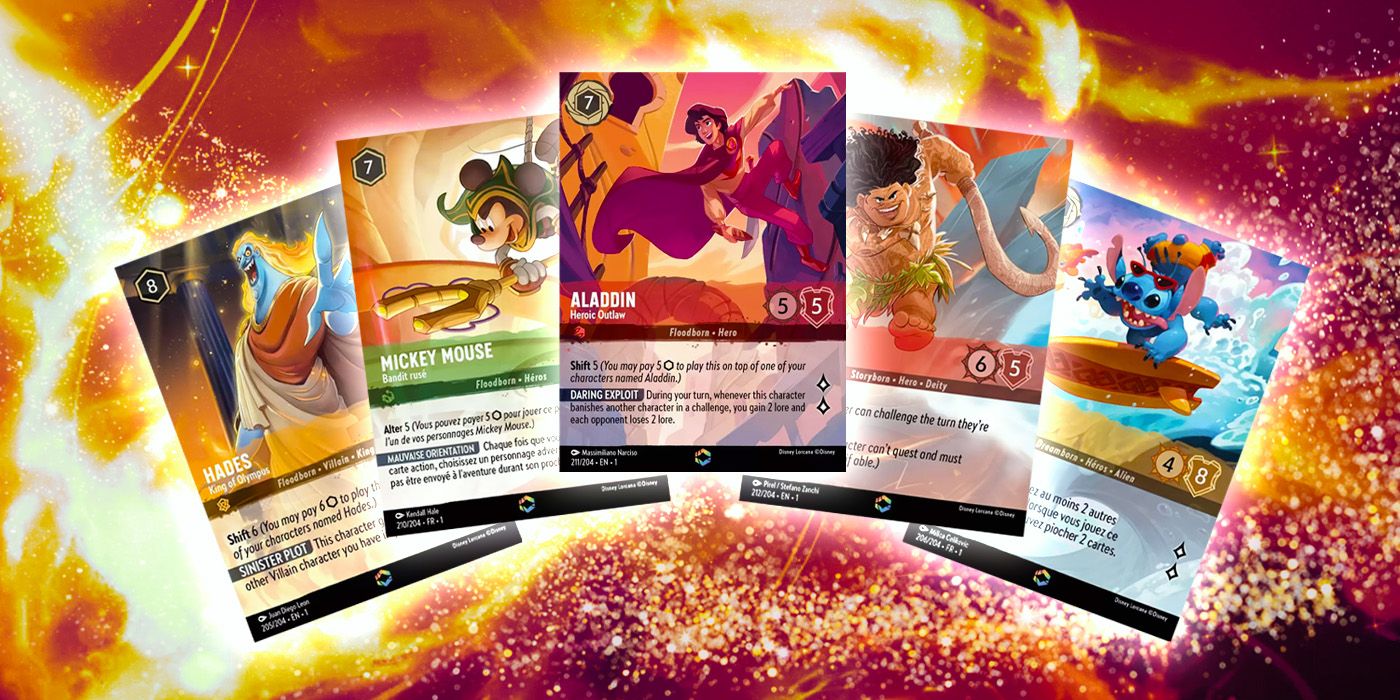 Les 12 cartes enchantées de Disney Lorcana : Le premier chapitre (et combien...