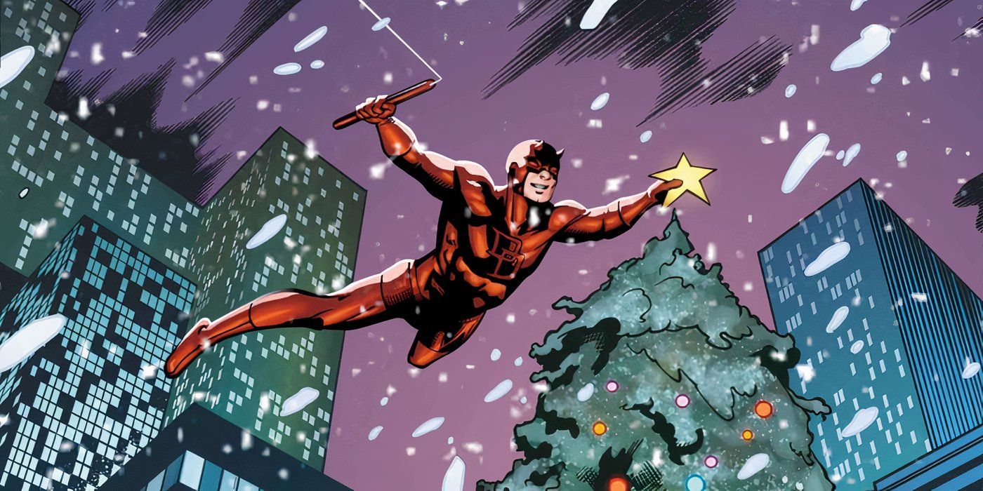 Les héros emblématiques de Marvel célèbrent les vacances d'hiver dans des Var...