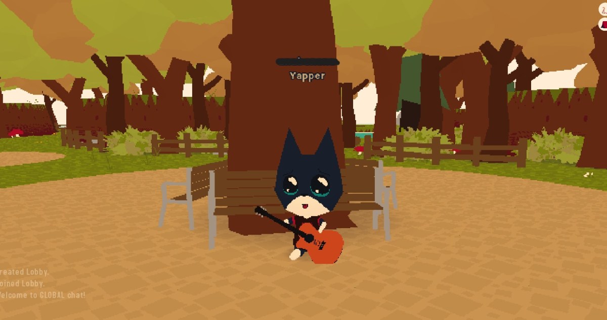 Les joueurs de webfishing utilisent la guitare du jeu pour des « concerts » de musique pop