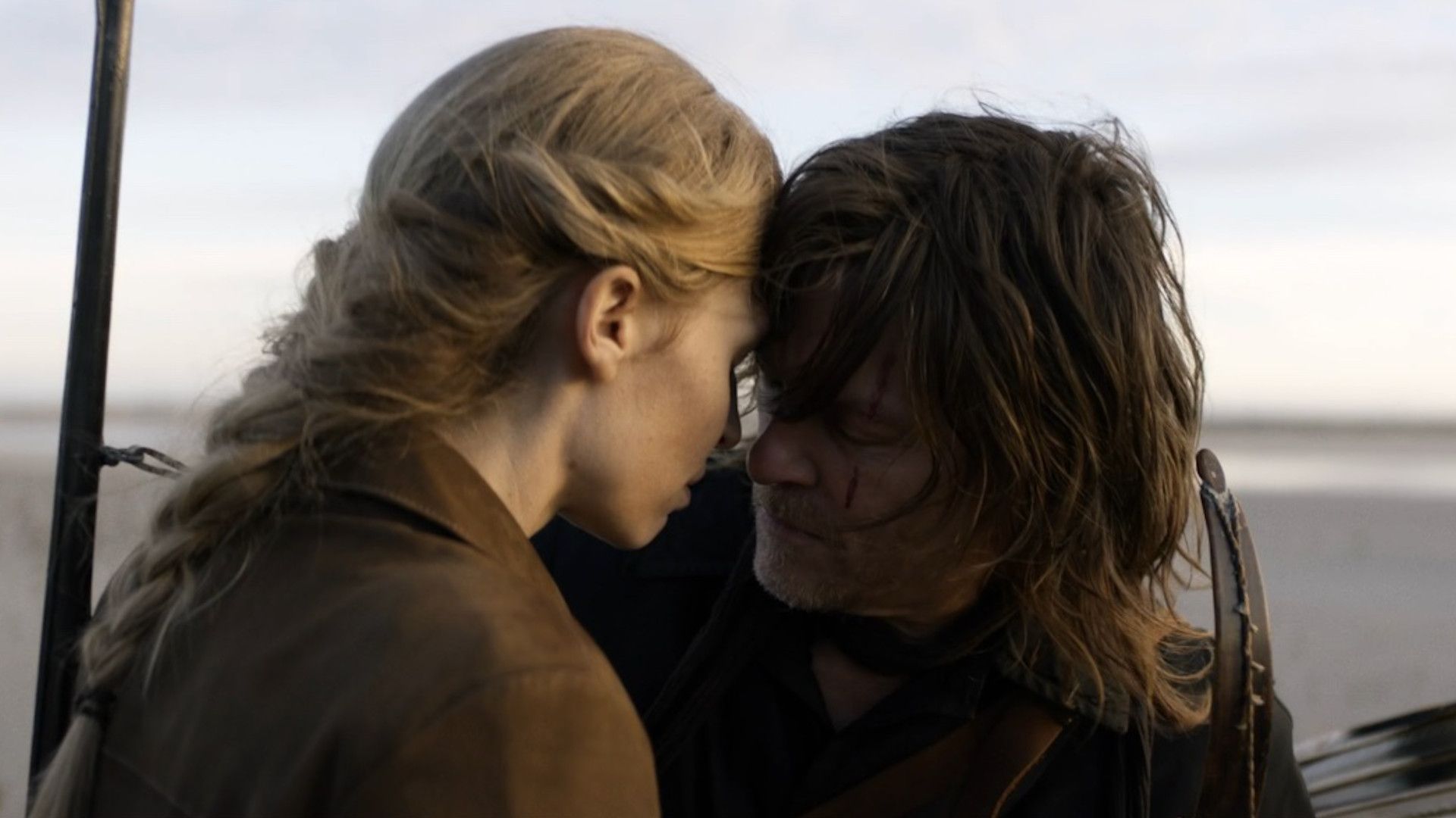 Norman Reedus a également été choqué par ce baiser de Walking Dead