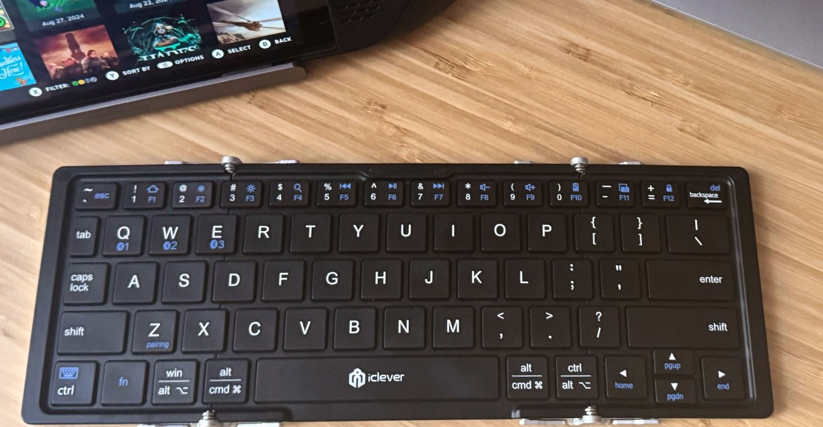 Notre clavier pliable Steam Deck préféré est à 22 % de réduction