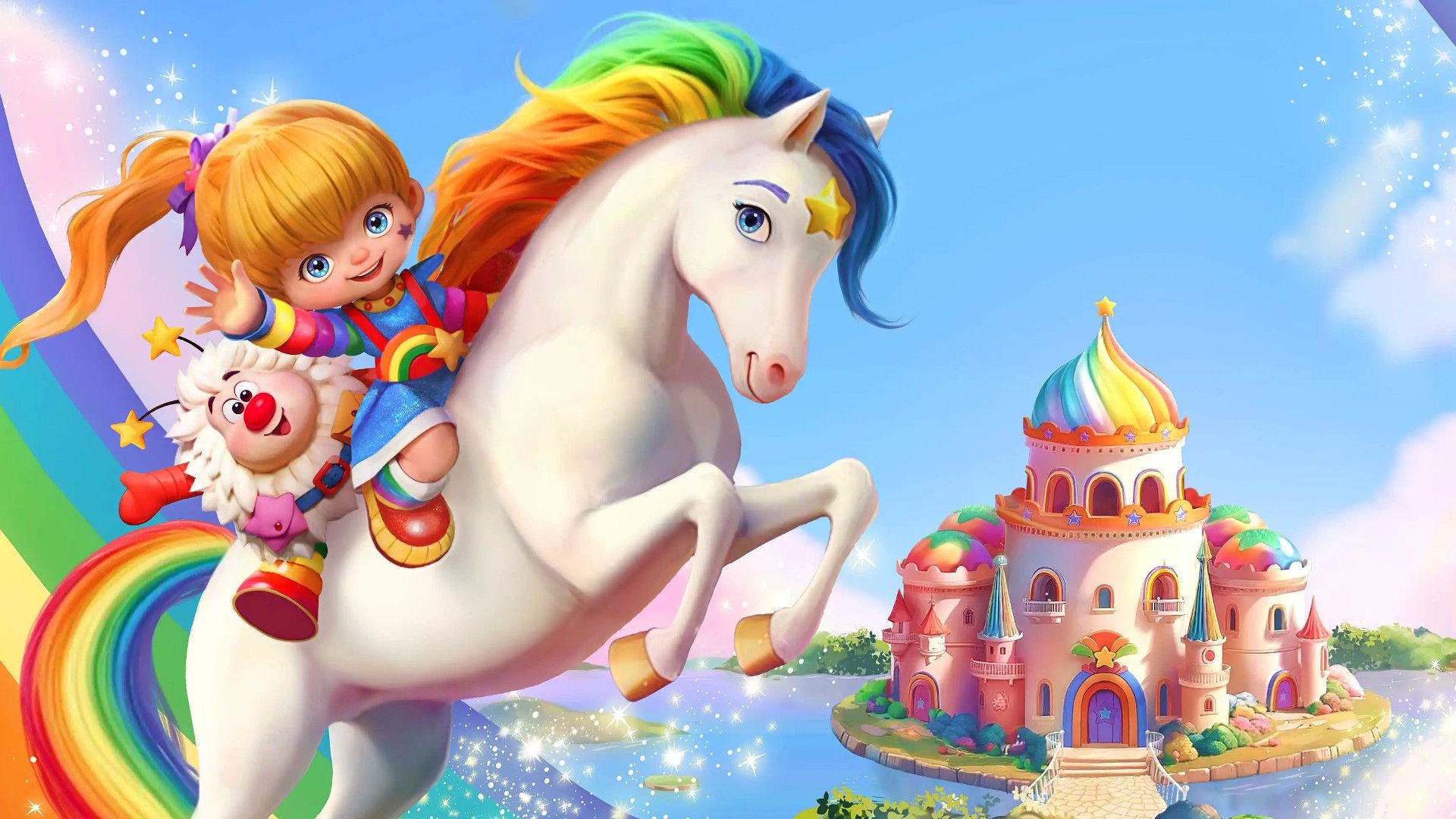 Nouveau film Rainbow Brite et série télévisée en préparation par les producteurs Sonic