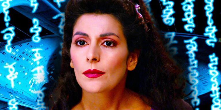 Pourquoi Troi a un accent dans Star Trek : la première saison de la nouvelle génération…