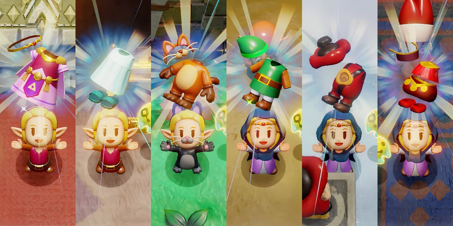 The Legend of Zelda: Echoes of Wisdom – Tous les emplacements des tenues