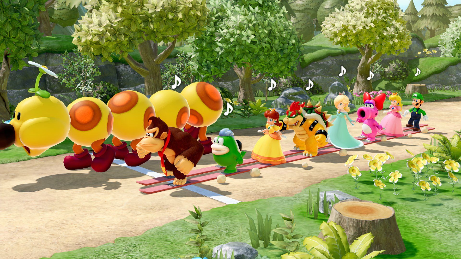 Tous les amis du Jamboree du Super Mario Party Jamboree, classés