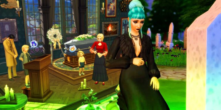 Tout ce qui peut arriver lors d'un enterrement dans Les Sims 4 Vie & Mort