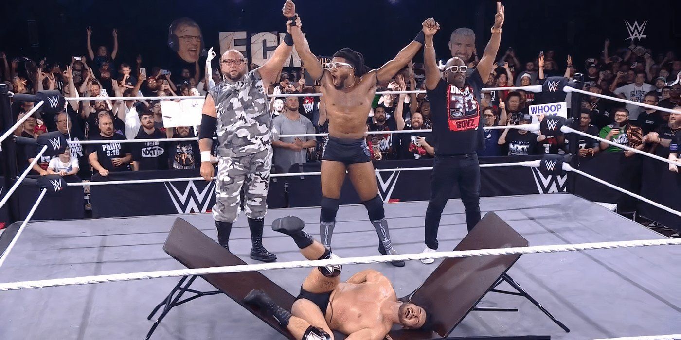 4 gagnants et 2 perdants de NXT de Last Night depuis l'ECW Arena, novembre...