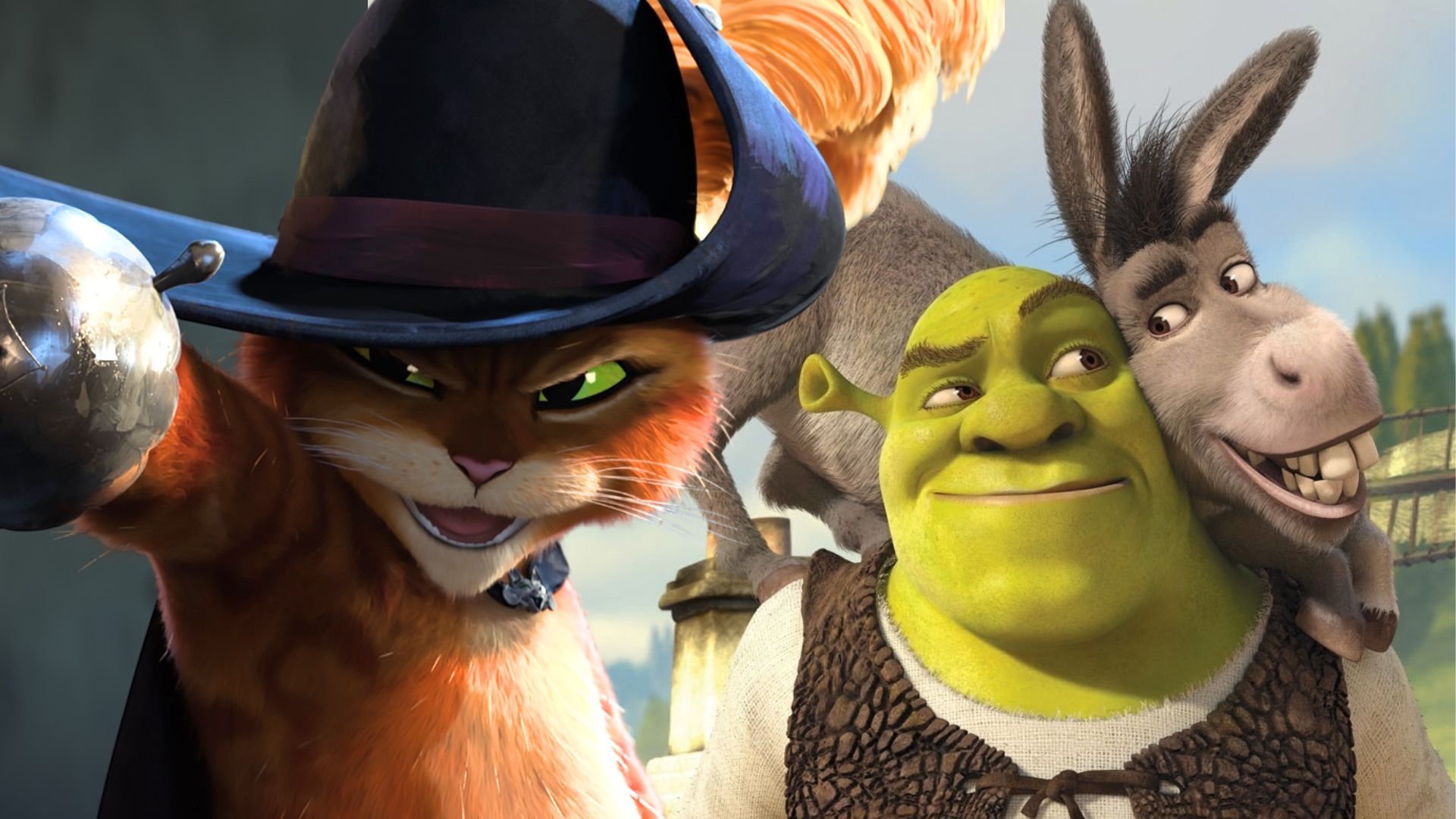 Chaque film de Shrek et du Chat Botté par ordre chronologique et de sortie