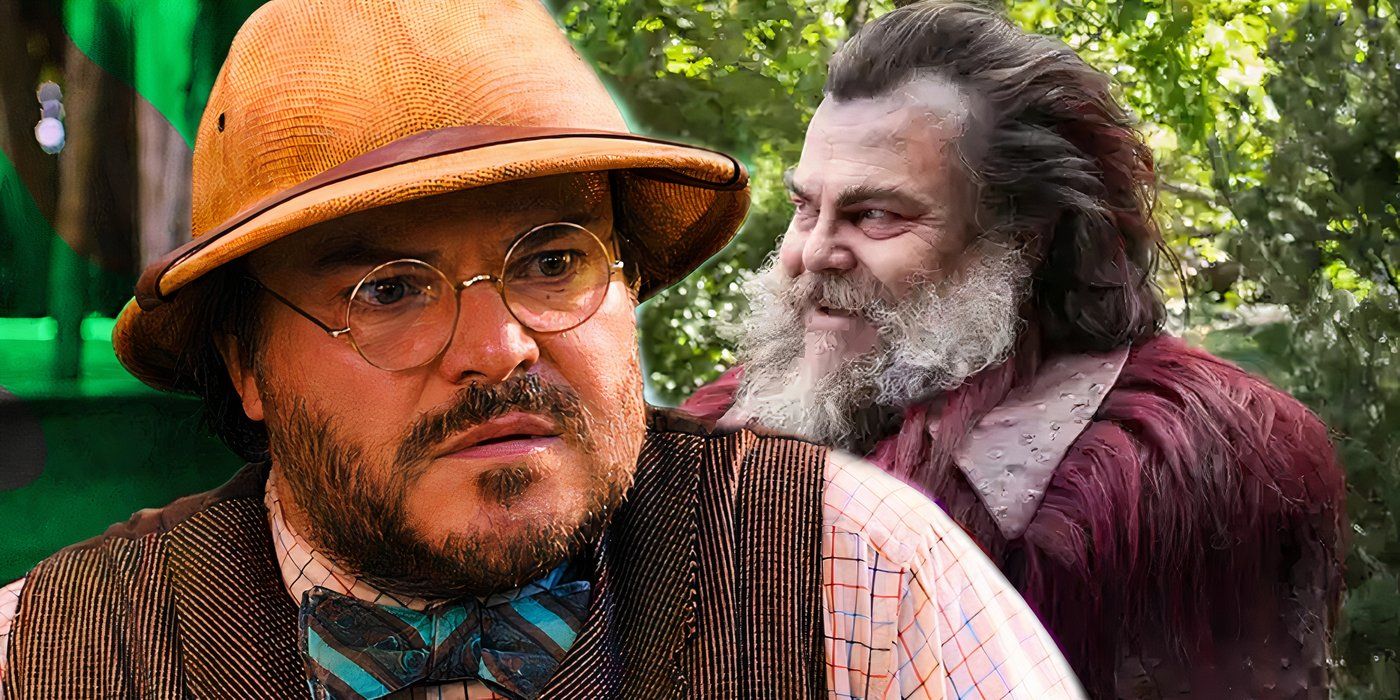Jack Black fait des méfaits de vacances dans les premières images du cher Père Noël en...