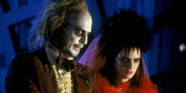 La scène de mariage de Beetlejuice 2 répète un sombre mystère du film de Tim Burton…
