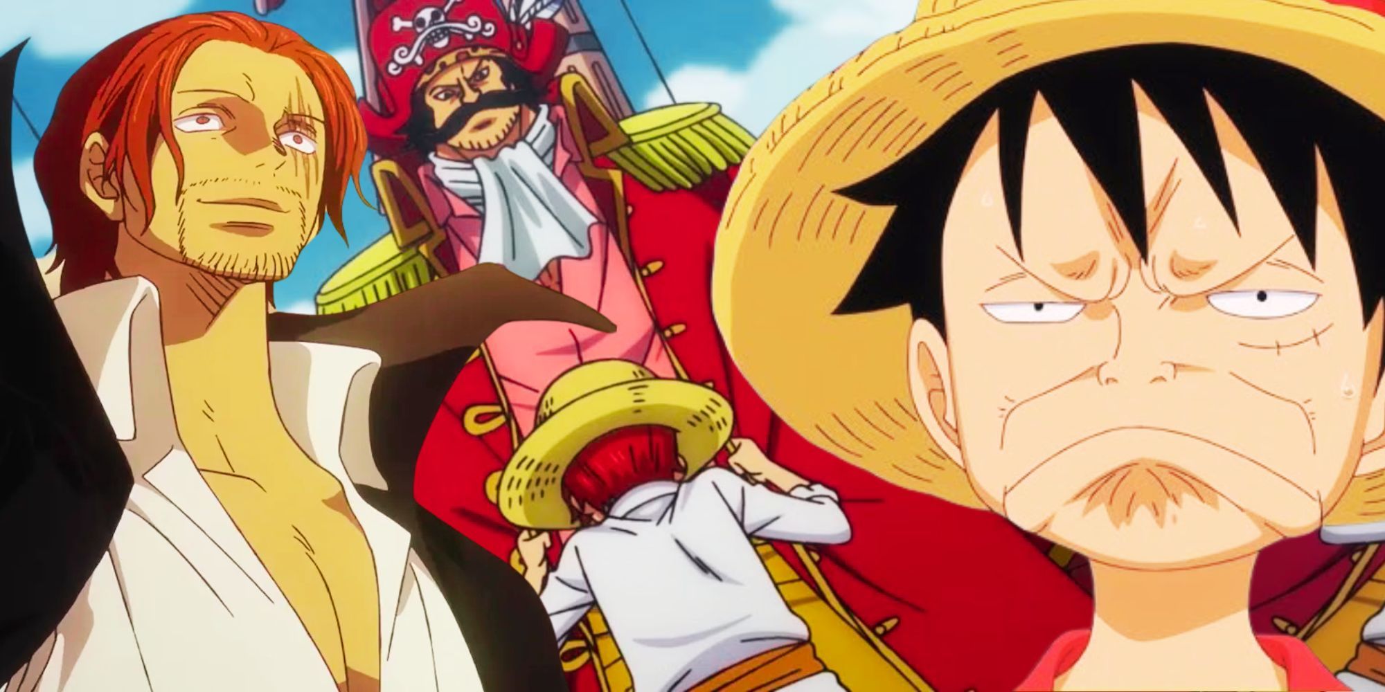 One Piece confirme que Shanks est le véritable successeur de Roger et non de Luffy