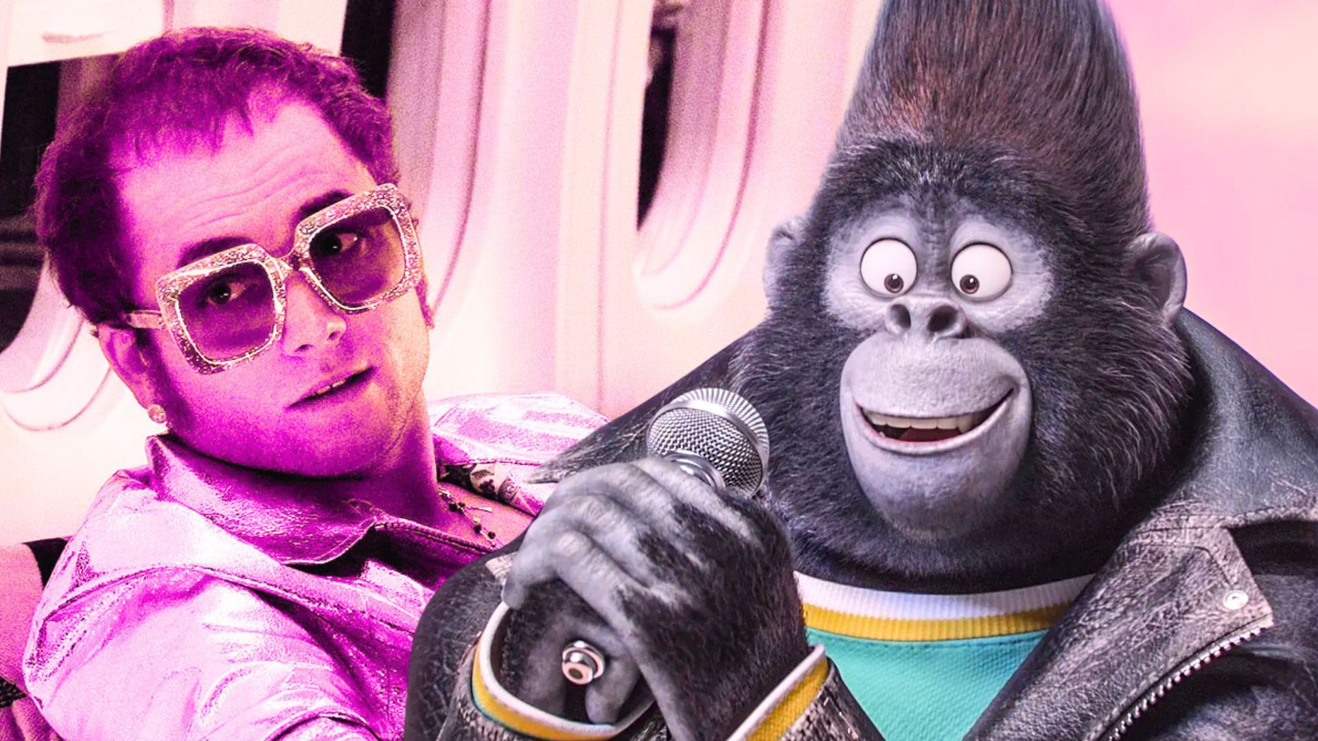 Taron Egerton a montré ses talents de chanteur dans ce film d'animation