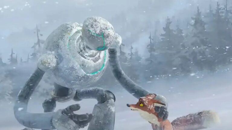 « Le robot sauvage » : comment cette scène de tempête de neige épique et presque muette s'est déroulée