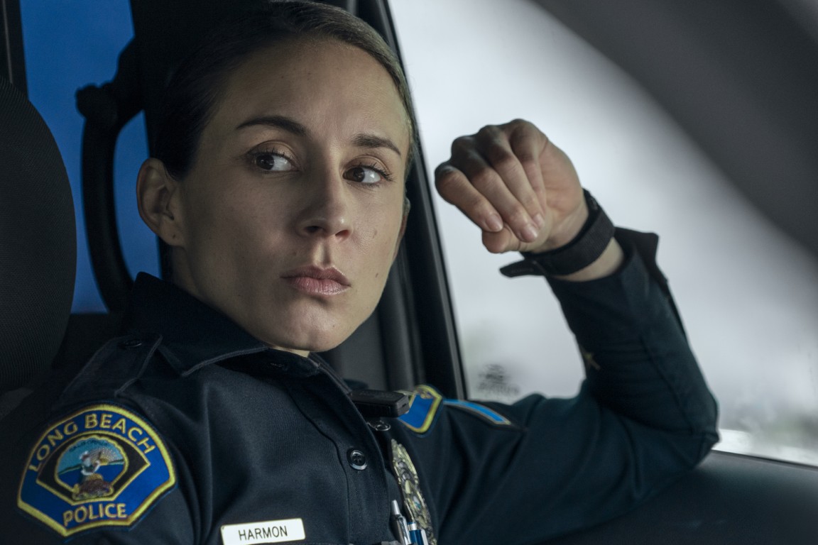 Troian Bellisario as Traci Harmon in On Call Photo Credit Amazon MGM Studios 3000