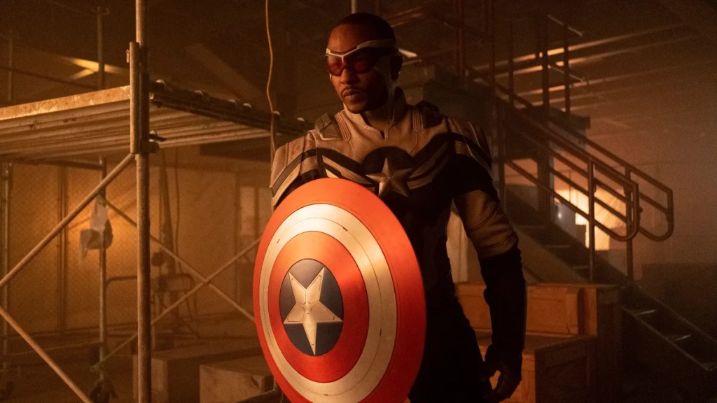 Anthony Mackie dans "The Falcon and the Winter Soldier".