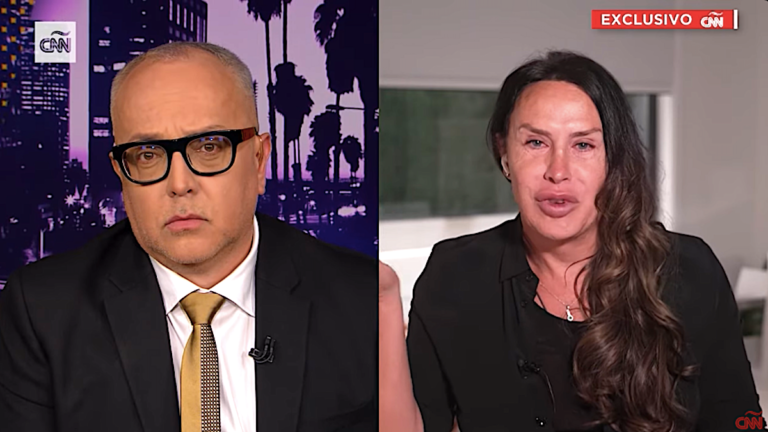 Karla Sofía Gascón sanglote à plusieurs reprises dans l'interview télévisée des excuses d'une heure: « jours très, très difficiles ''