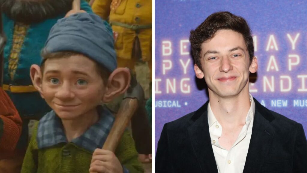 Andrew Barth Feldman comme Dopey dans "Snow White" (Images Disney / Getty)