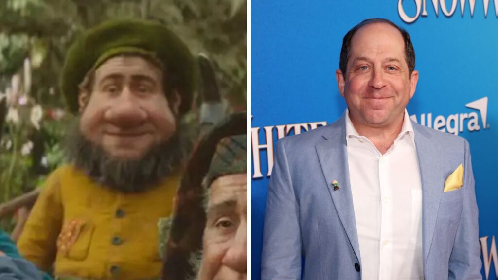 Jason Kravits exprime les excuses dans "Blanche-Neige" (images Disney / Getty)