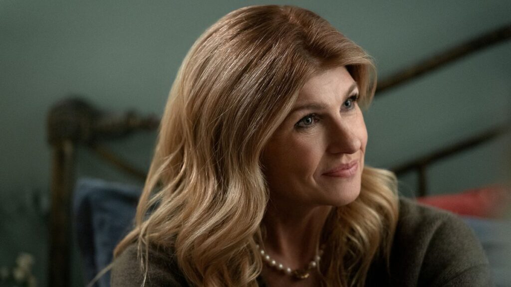 Connie Britton comme Elizabeth dans la liste des vies. Cr. Nicole Rivelli / Netflix