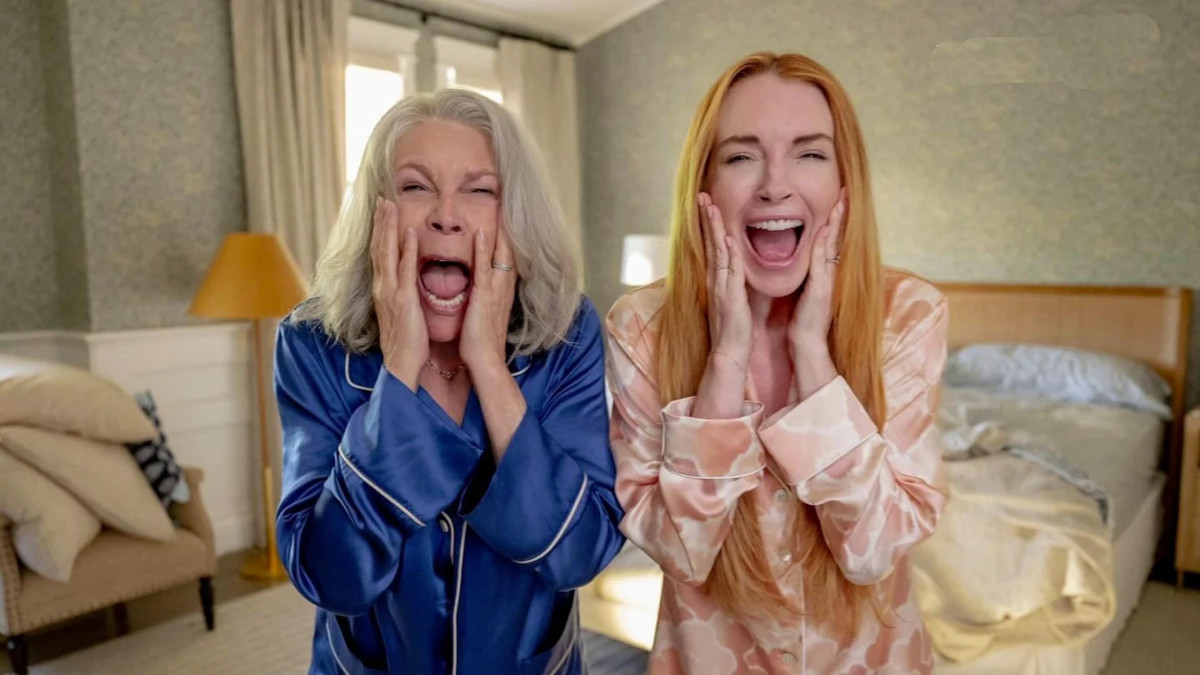 La bande-annonce «Freakalier Friday» revient à Lindsay Lohan et Jamie Lee Curtis échanger des corps - mais pas