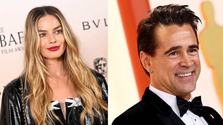Margot Robbie et Colin Farrell Romance «  Un grand beau voyage '' poussent à tomber