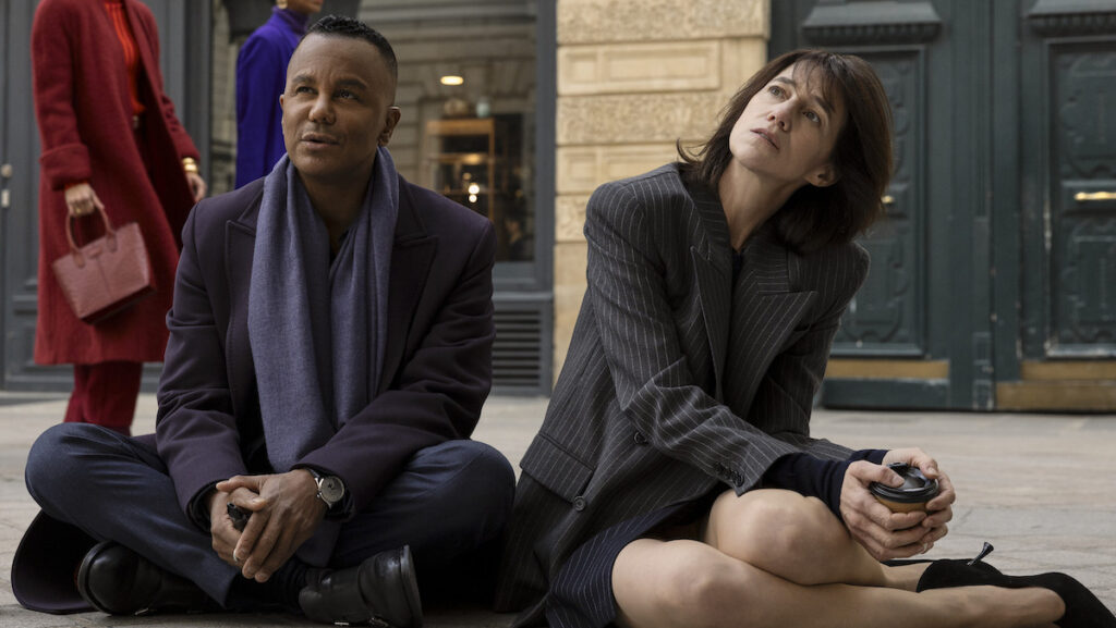 Yanic Truesdale et Charlotte Gainsbourg dans "Étoile" (Crédit: Philippe Antonello / Prime Video)