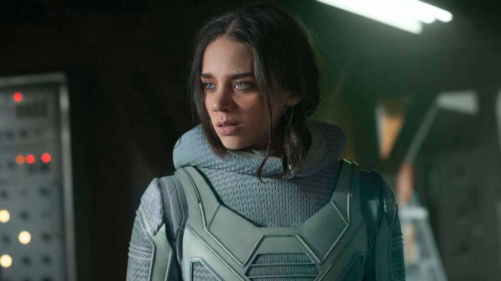 Hannah John-Kamen dans "Ant-Man and the Wasp" (Marvel Studios)
