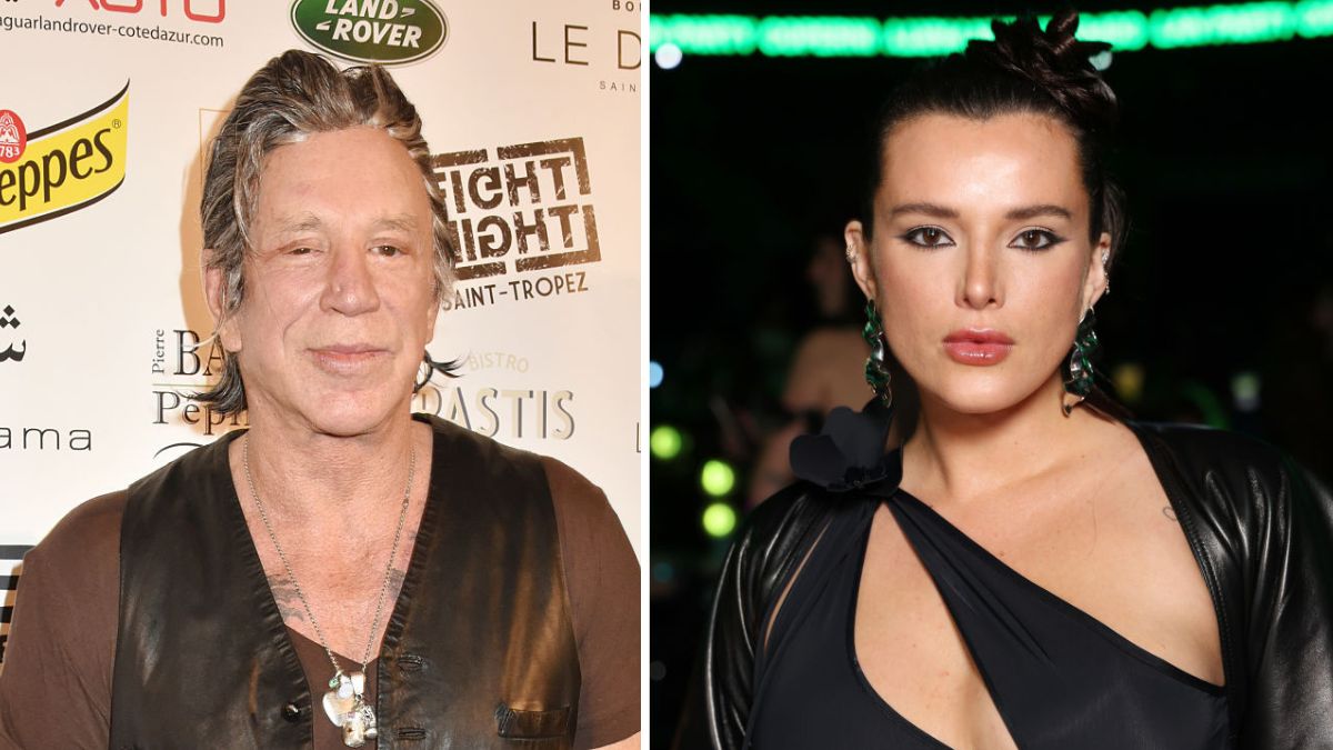 Bella Thorne accuse Mickey Rourke d'inconduite sur le plateau de «fille»: «Ce mec f - king. BRUT.'