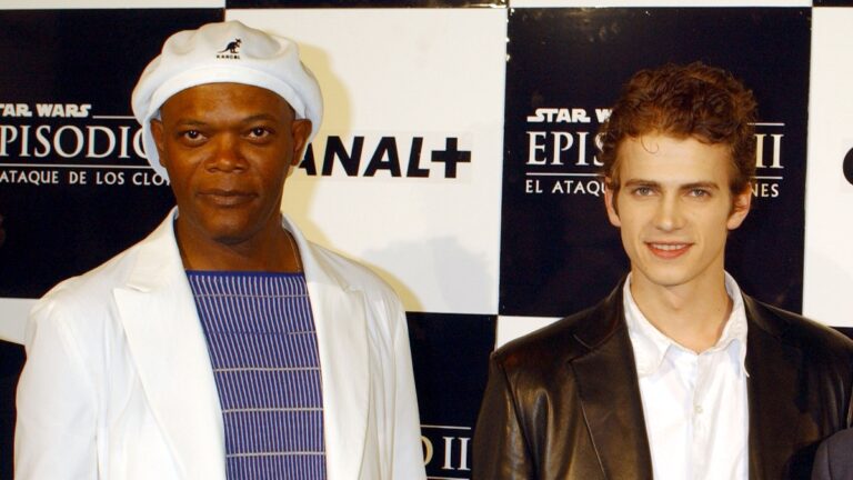 Hayden Christensen et Samuel L. Jackson surprennent les fans de «Star Wars III: Revenge of the Sith»