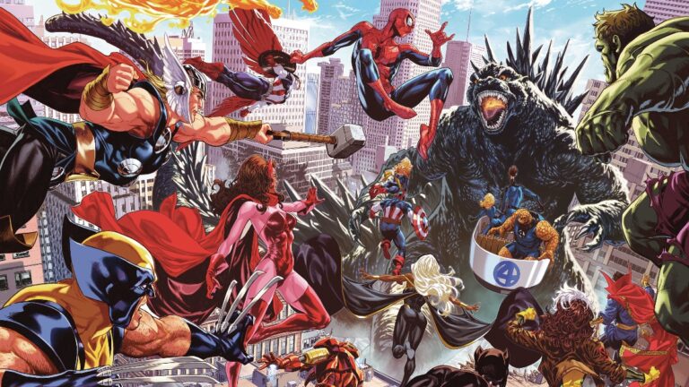 L'équipe internationale de Marvel et Toho pour «Godzilla détruit la mini-série Marvel Universe» |