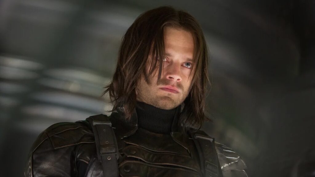 Sebastian Stan comme Bucky Barnes dans "Captain America: The Winter Soldier"