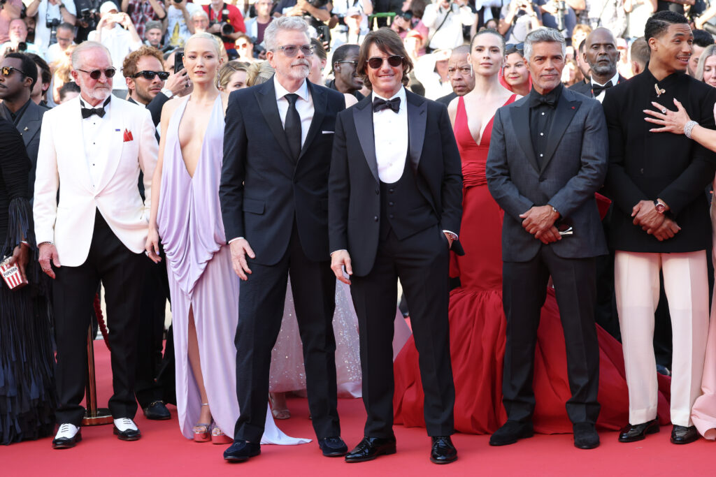 Erik Jendresen, Pom Klemetieff, Christopher McQuarrie, Joel Bervell, Tom Cruise, Hayley Atwell, Esai Morales, Greg Tarzan Davis, Cannes 2025