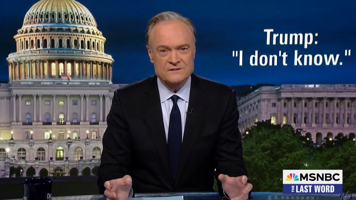 Lawrence O'Donnell insiste sur le fait que le tarif des films étrangers de Trump n'arrivera jamais: «Rien à voir ici» |