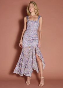 Robe échancrée