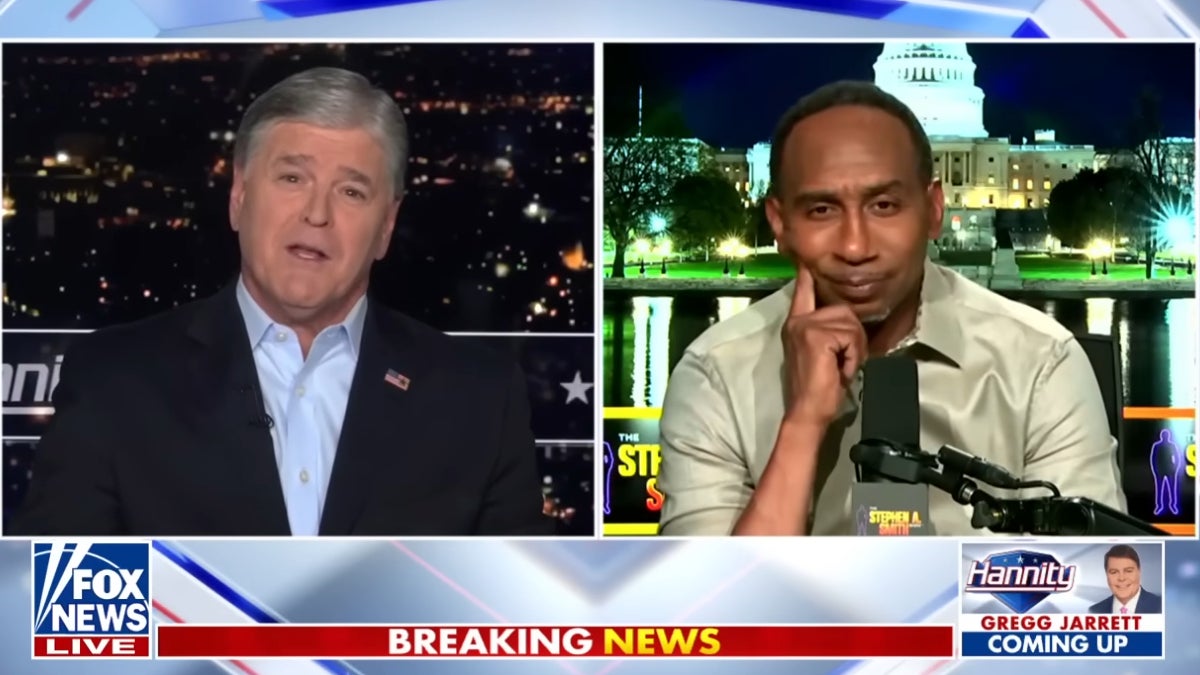 Sean Hannity se choque dans l'interview de Stephen A. Smith: `` Je déteste faire ça, je dois