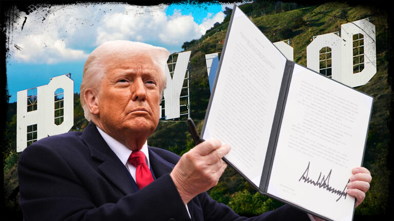 Trump White House sur un tarif de film à 100%: « Aucune décision finale ''