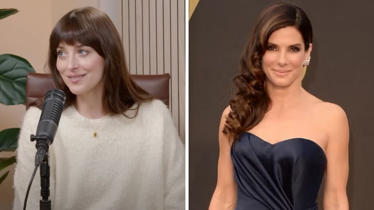 Dakota Johnson révèle que Sandra Bullock lui a envoyé un mémo de voix après avoir remporté le Razzie pour '
