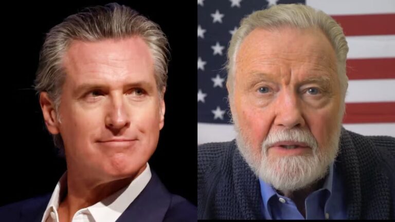 Gavin Newsom se rencontre en privé avec l'ambassadeur de Trump Jon Voight à LA