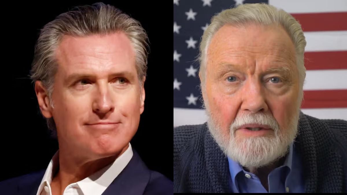 Gavin Newsom se rencontre en privé avec l'ambassadeur de Trump Jon Voight à LA