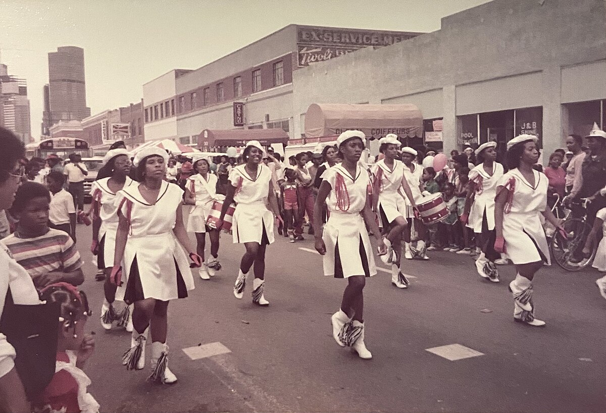 Juneteenth parade Denver Colorado early 80s