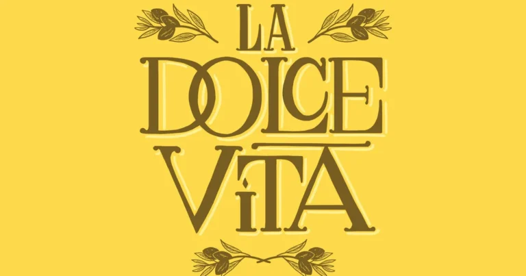 Présentation… La Dolce Vita: une célébration de…