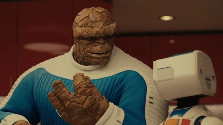 «  The Fantastic Four: First Steps '' a utilisé un rocher nommé Jennifer comme remplaçant pour la chose