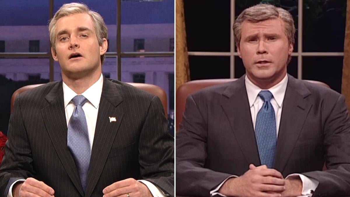 Will Forte admet qu'il «était une sorte de déception» comme George W. Bush sur «SNL» après Will Ferrell | Vidéo