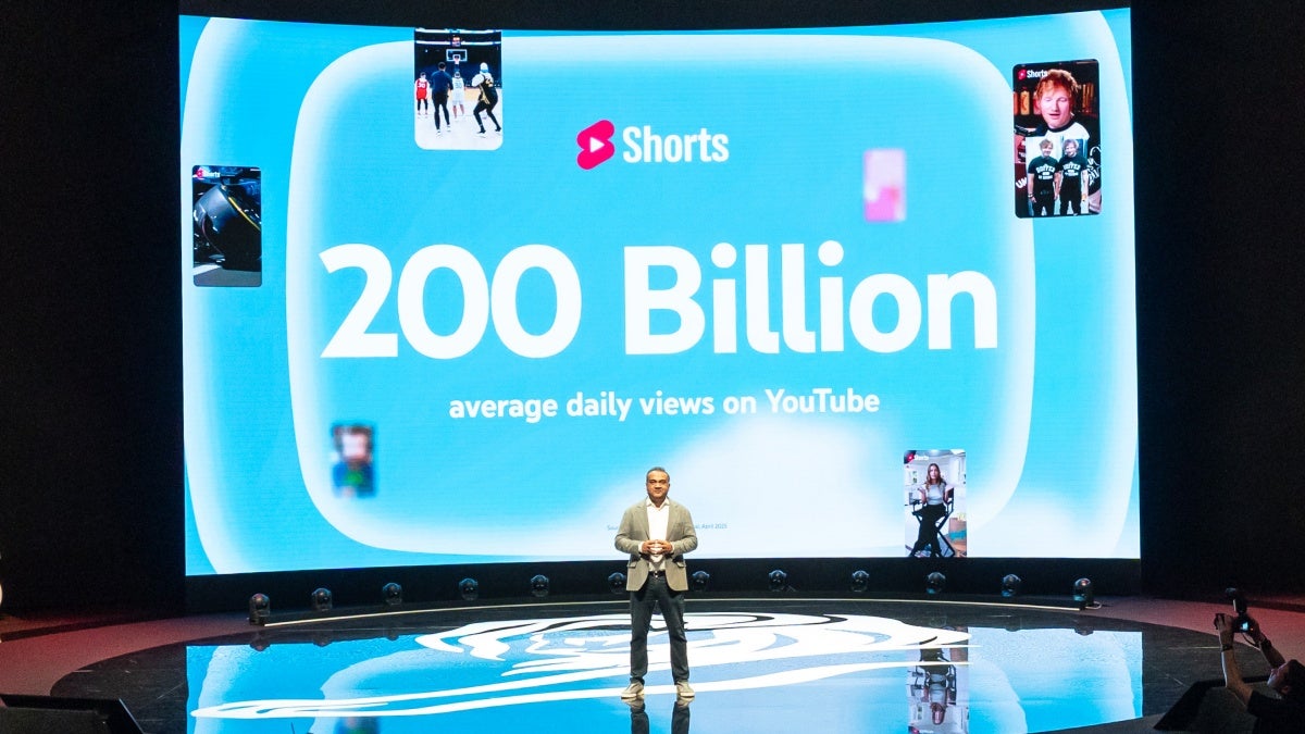 YouTube Shorts a maintenant en moyenne 200 milliards de vues quotidiennes