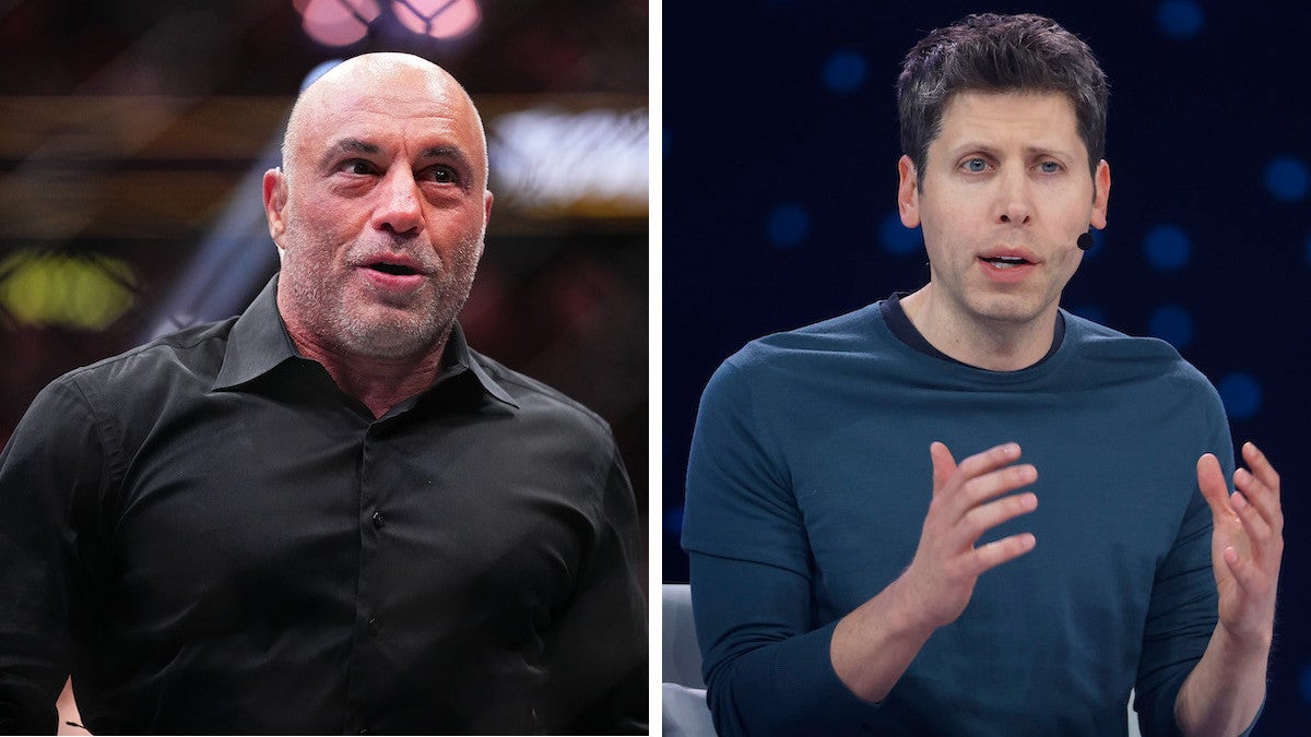 Joe Rogan dit que Sam Altman d'Openai se retrouve comme s'il se présentait pour le président | Vidéo